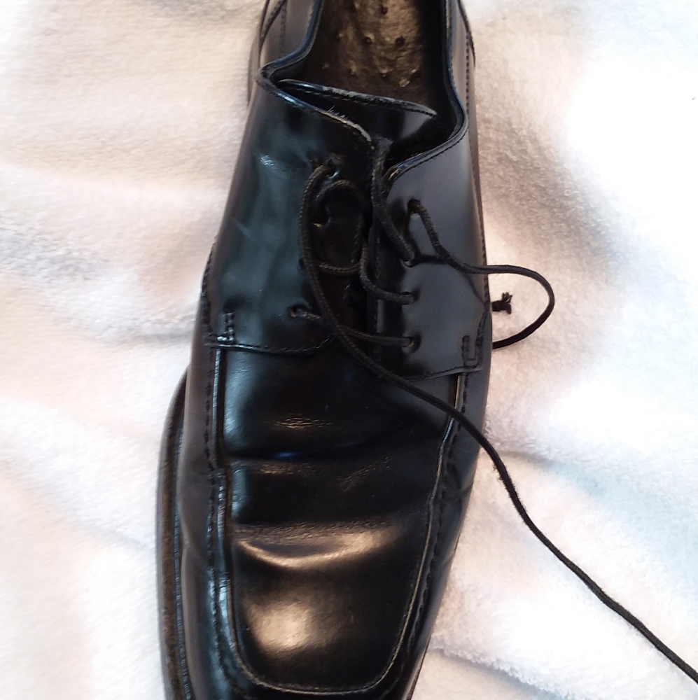 Cole Haan Black Dress Shoes Men's 7M - Picture 4 of 8